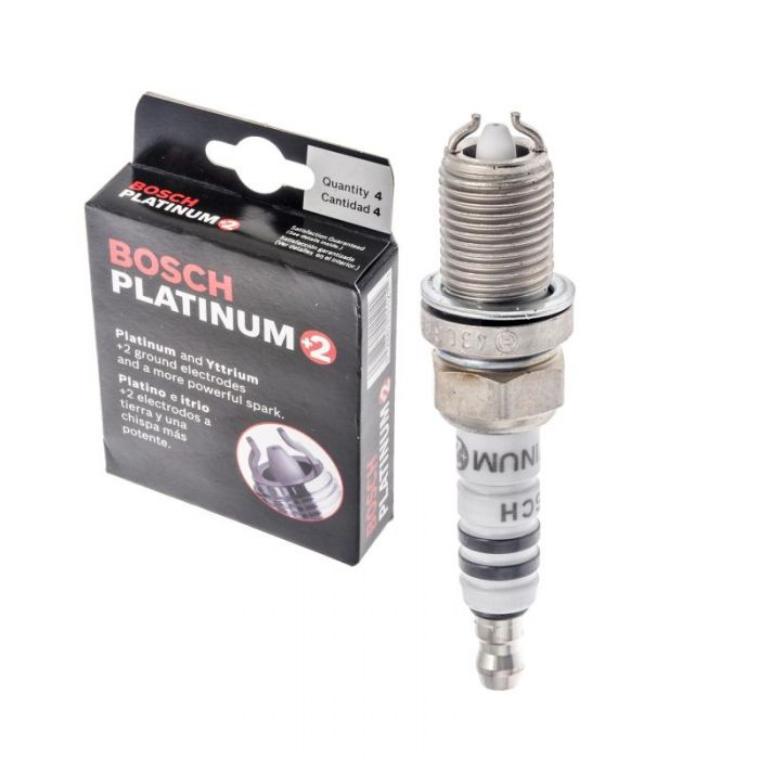 2 Spark Plug New Bosch 4303 Platinum Plus Set of 6 