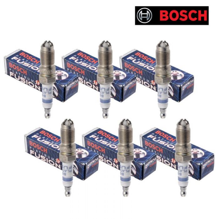 Set of 6 New Bosch 4509 Platinum Ir Iridium Fusion Spark Plug
