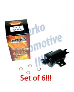 Herko Fuel Filter FIT43 For Toyota Lexus Camry Solara ES300 Avalon 1995-2003