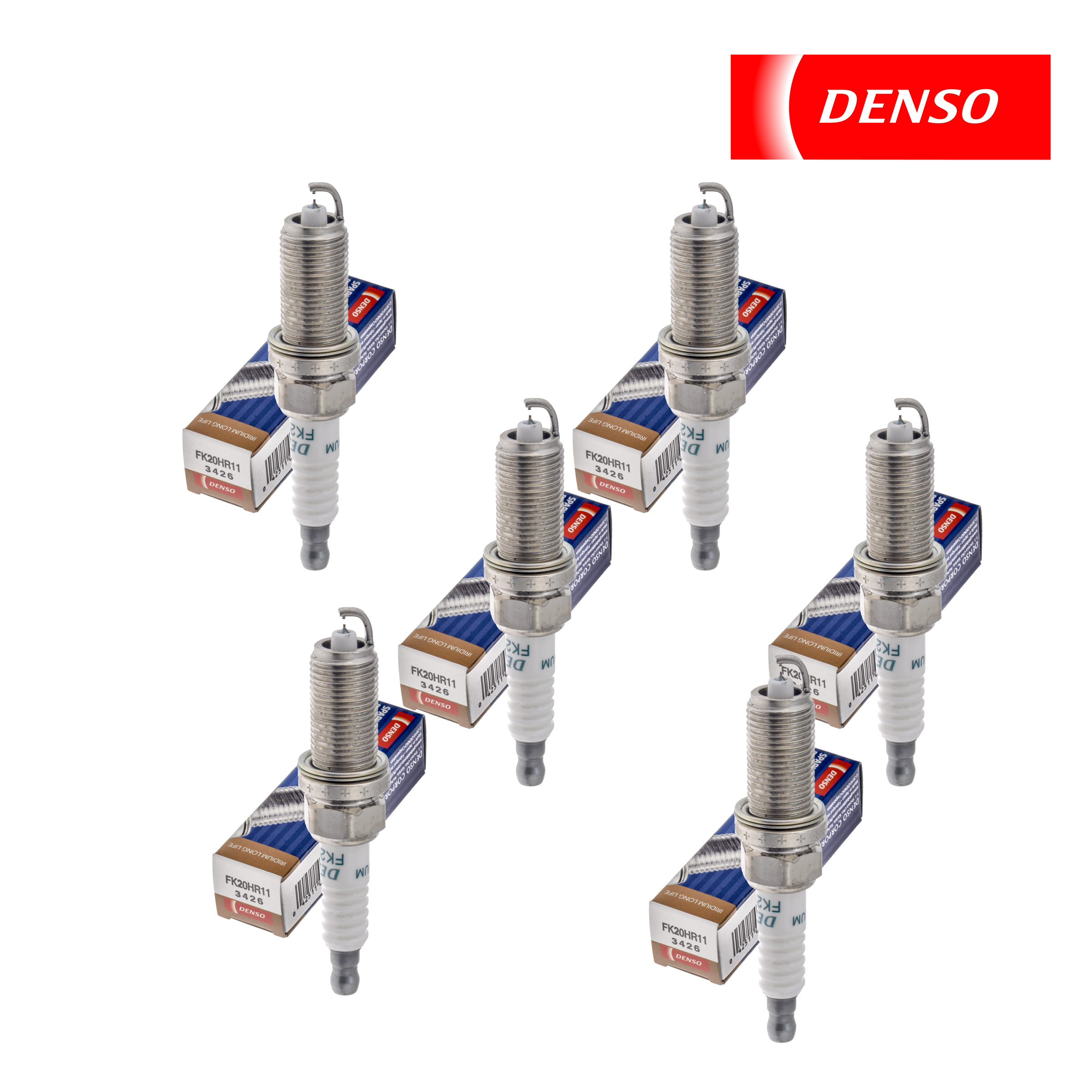 set-of-6-denso-spark-plug-3426-for-acura-honda-lexus-subaru-toyota