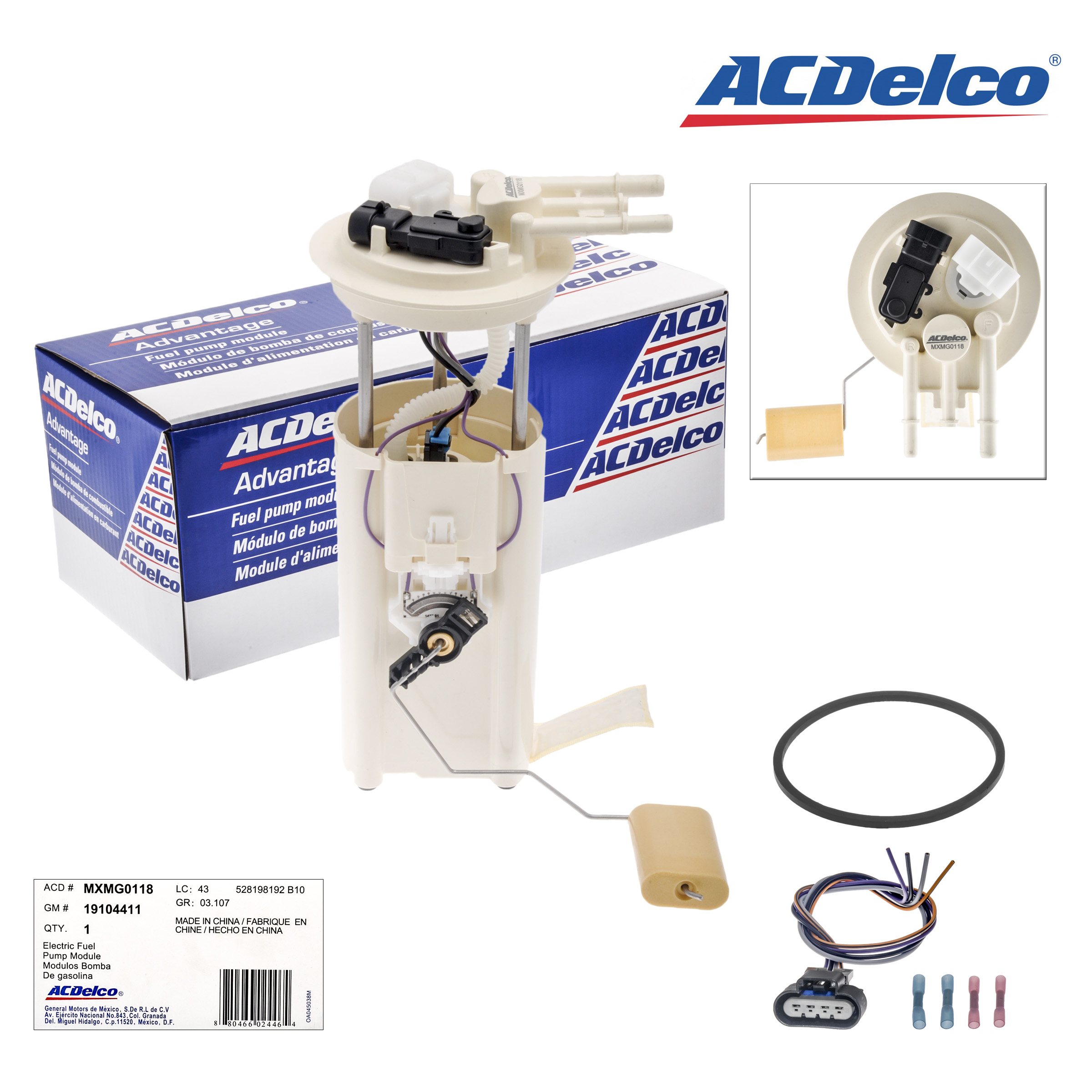 New Fuel Pump Module Assembly For ACDELCO Buick Oldsmobile Pontiac MU232 NEW