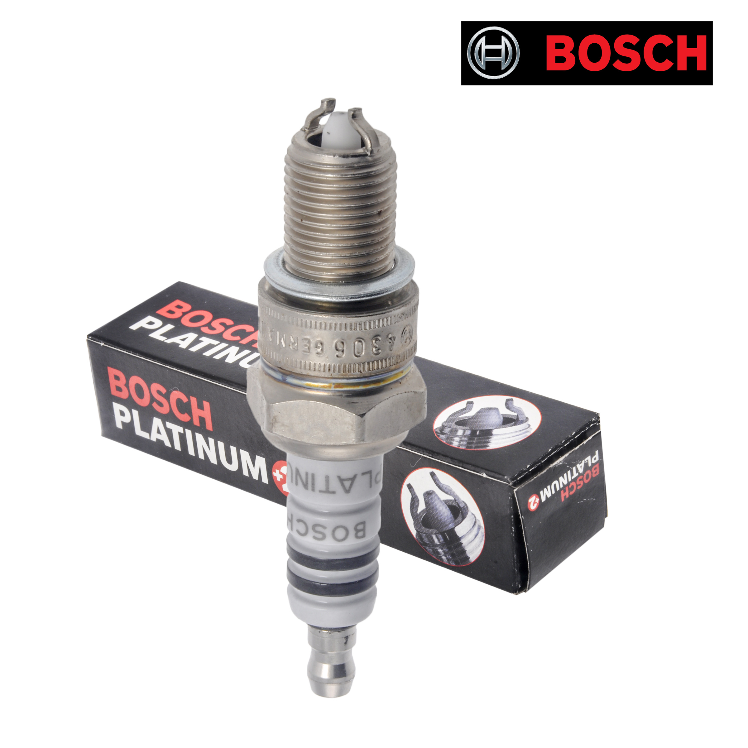 Bosch 4306 Platinum Plus 2 Electrodes Spark Plug For Chevrolet